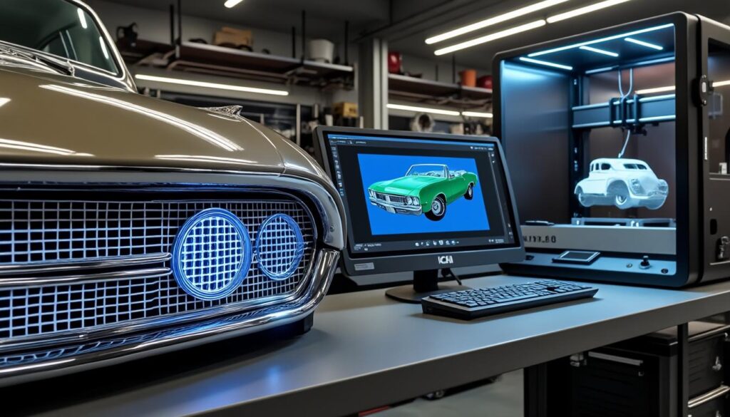 découvrez comment la restauration numérique révolutionne la réparation de voitures anciennes grâce au scan et à l’impression de pièces sur mesure. optimisez vos restaurations avec les technologies 3d !