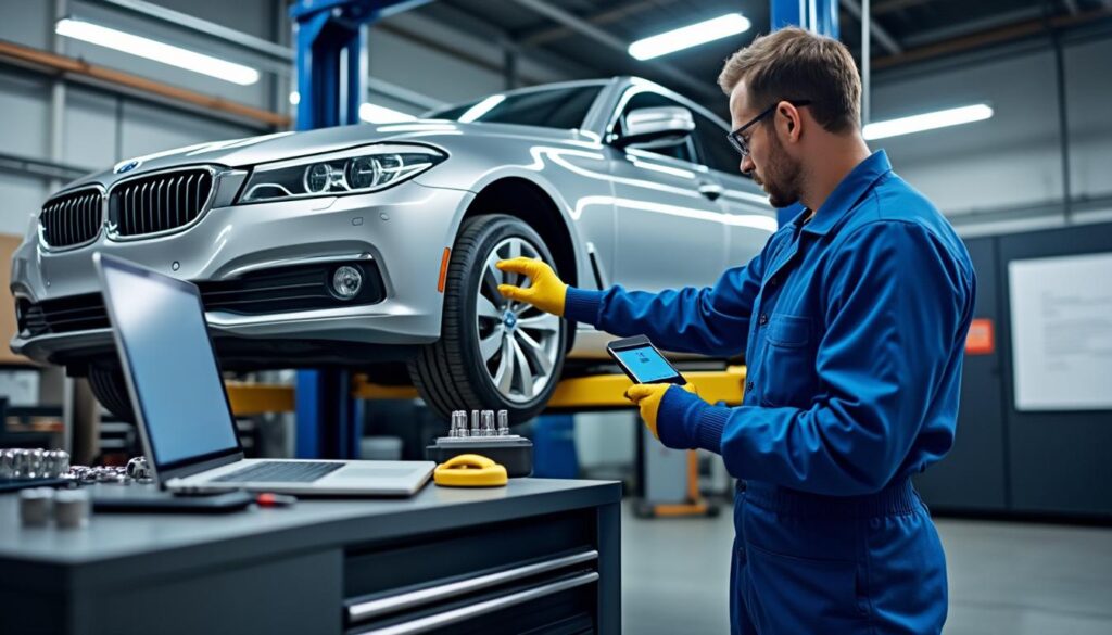 le contrôle technique favorable atteste de la conformité sécuritaire d'une voiture, garantissant ainsi sa sécurité avant la revente.