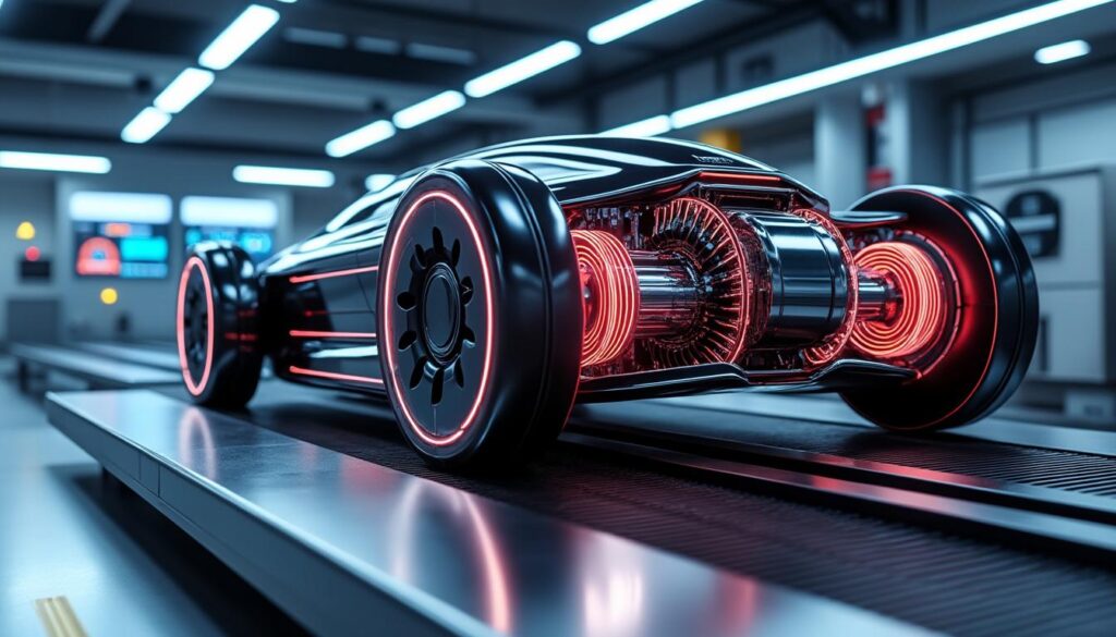 découvrez comment le test d'accélération de 0 à 100 km/h évalue la puissance instantanée d'un moteur synchrone pour optimiser ses performances.