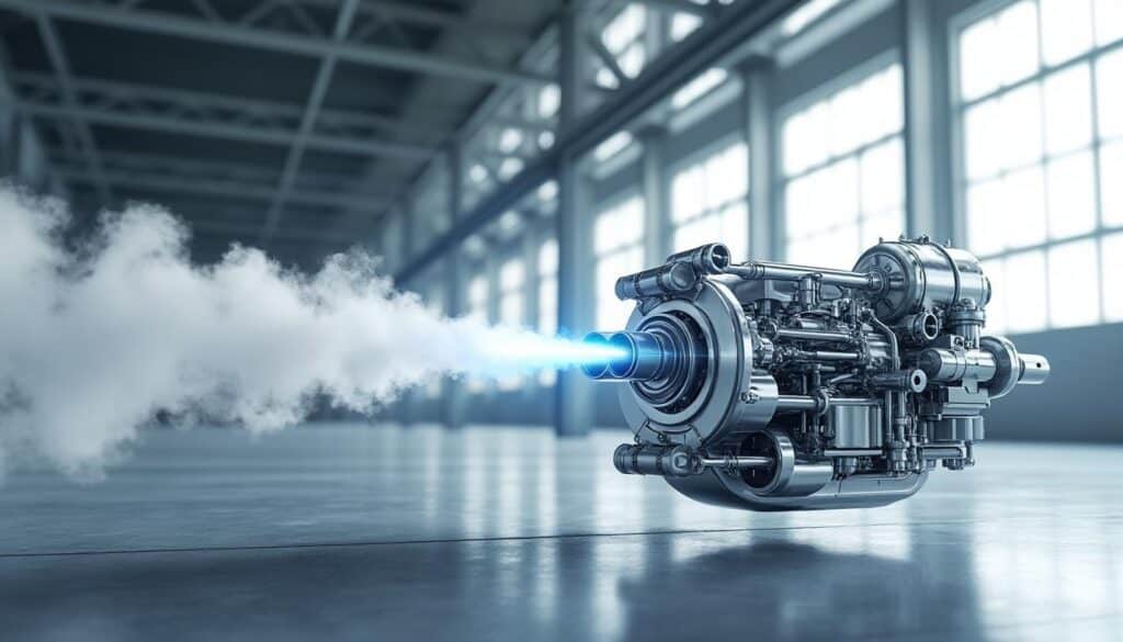 découvrez le moteur à hydrogène, une technologie innovante qui ne rejette que de la vapeur d'eau, offrant une solution propre et écologique pour un avenir durable.