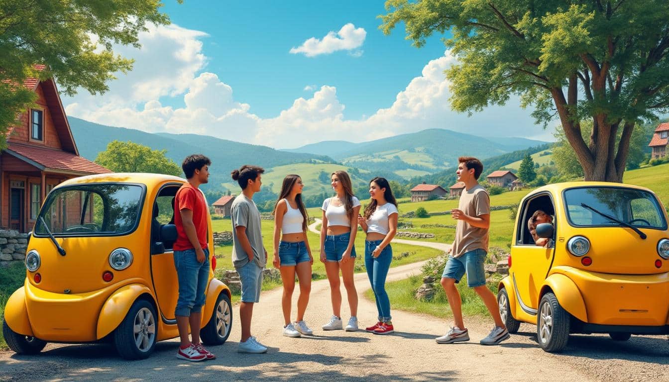 découvrez comment les voitures sans permis offrent une solution de mobilité adaptée aux adolescents vivant en zone rurale, alliant autonomie et sécurité.