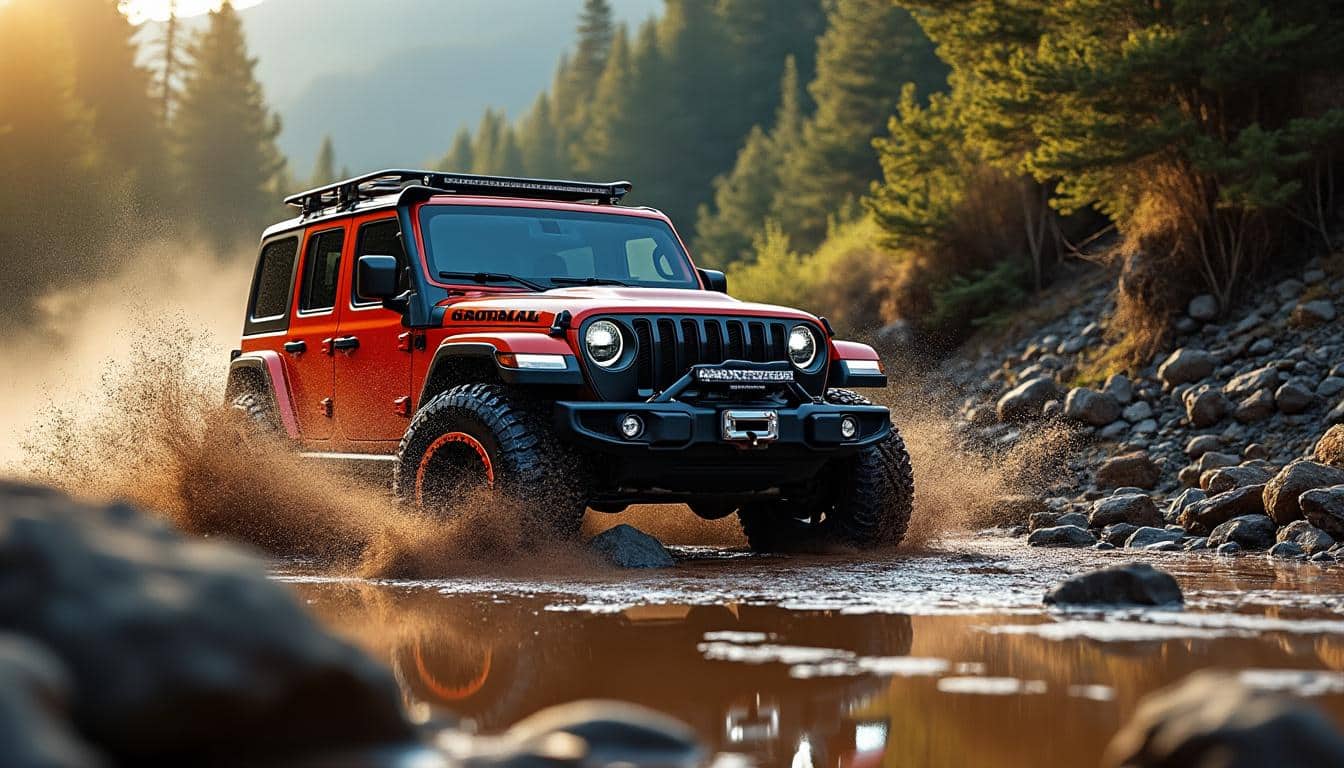 découvrez comment l'essai du mode tout-terrain confirme les capacités exceptionnelles de franchissement d'un véritable 4x4, alliant performance et robustesse.