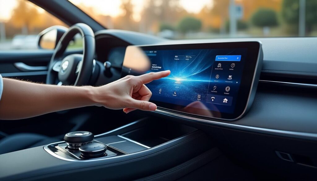 découvrez notre analyse détaillée du système d'infodivertissement, mettant en lumière l'ergonomie et la convivialité de l'interface utilisateur pour une expérience optimale.