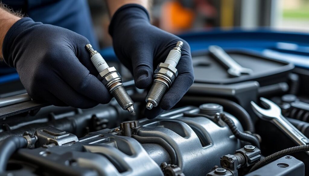 assurez un démarrage fiable et une combustion propre grâce au remplacement régulier des bougies d'allumage.