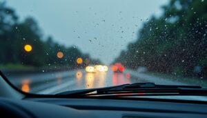 le capteur de pluie détecte automatiquement l'humidité et active les essuie-glaces pour garantir une visibilité optimale et sécuriser la conduite.