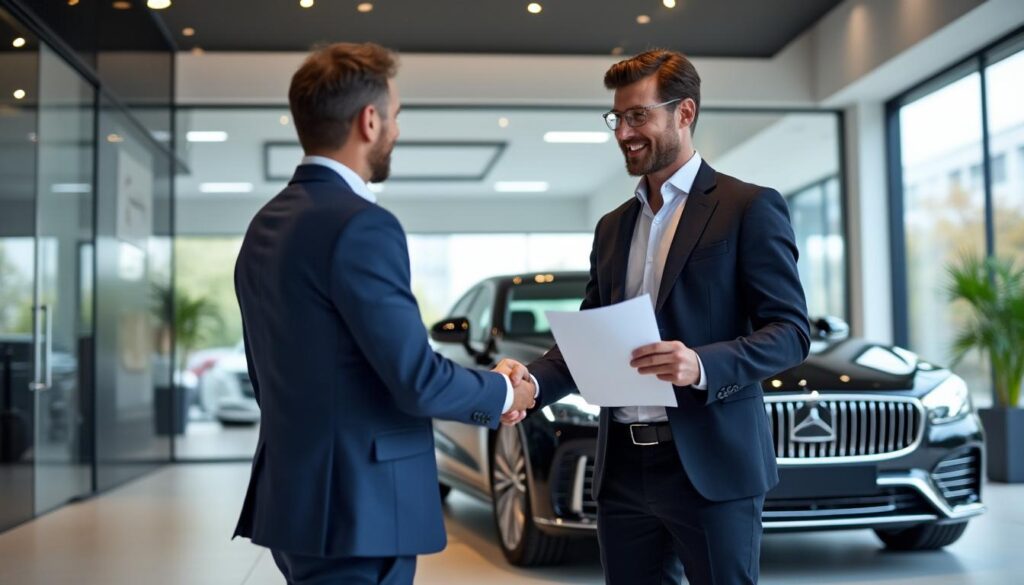 découvrez comment le mandat de vente permet de confier la commercialisation de votre voiture à un intermédiaire, facilitant ainsi la vente et maximisant vos chances de succès.