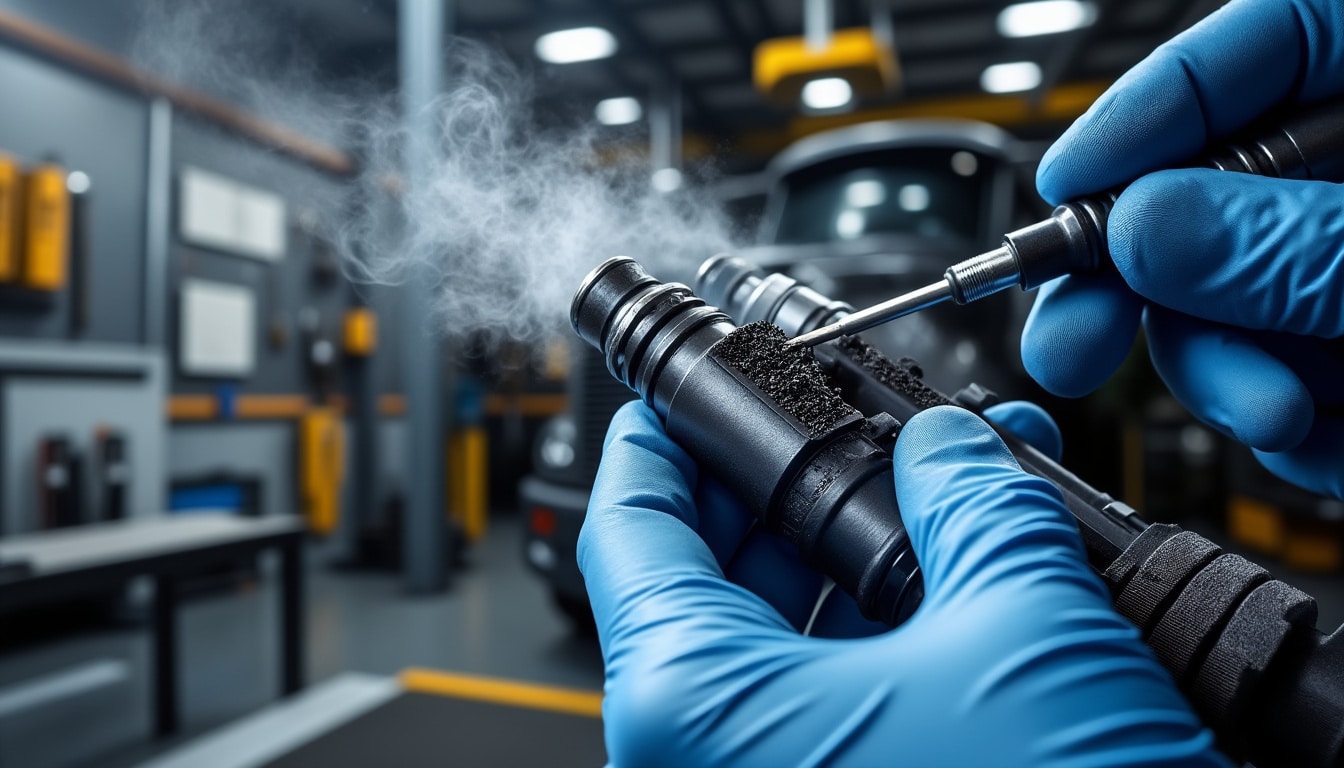 le nettoyage des injecteurs diesel permet de réduire efficacement les émissions de fumées noires et les rejets polluants, contribuant ainsi à un moteur plus propre et performant.