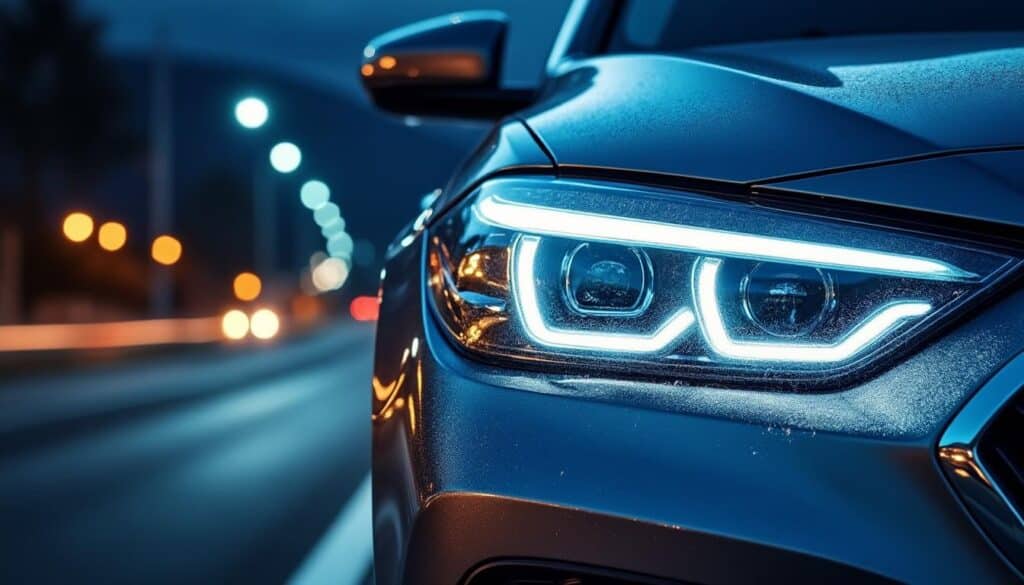 découvrez comment le nettoyage des optiques de phares peut restaurer efficacement la puissance d'éclairage nocturne pour une meilleure sécurité routière.