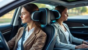 découvrez comment les appuis-tête actifs assurent la protection des cervicales des passagers lors d'un choc, améliorant ainsi la sécurité et le confort en voiture.